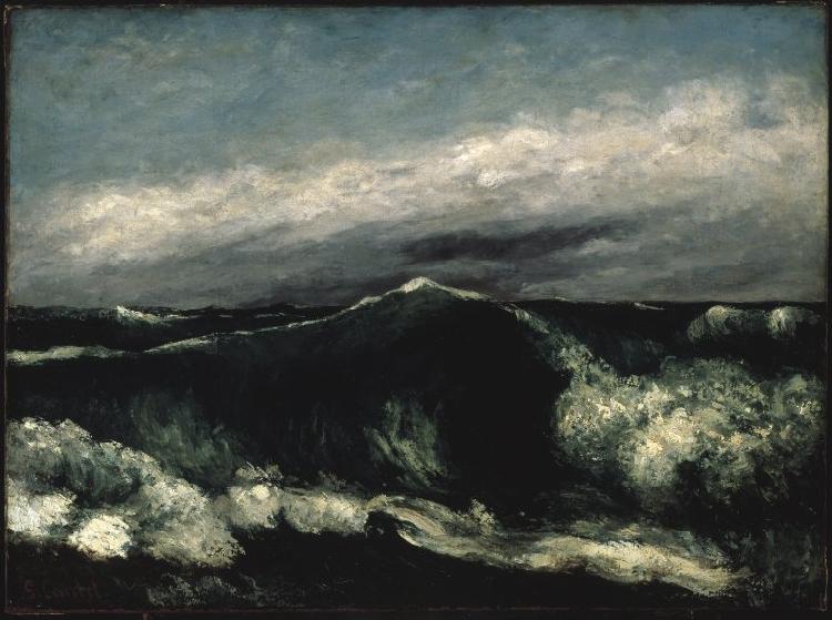 Gustave Courbet Wave oil painting image